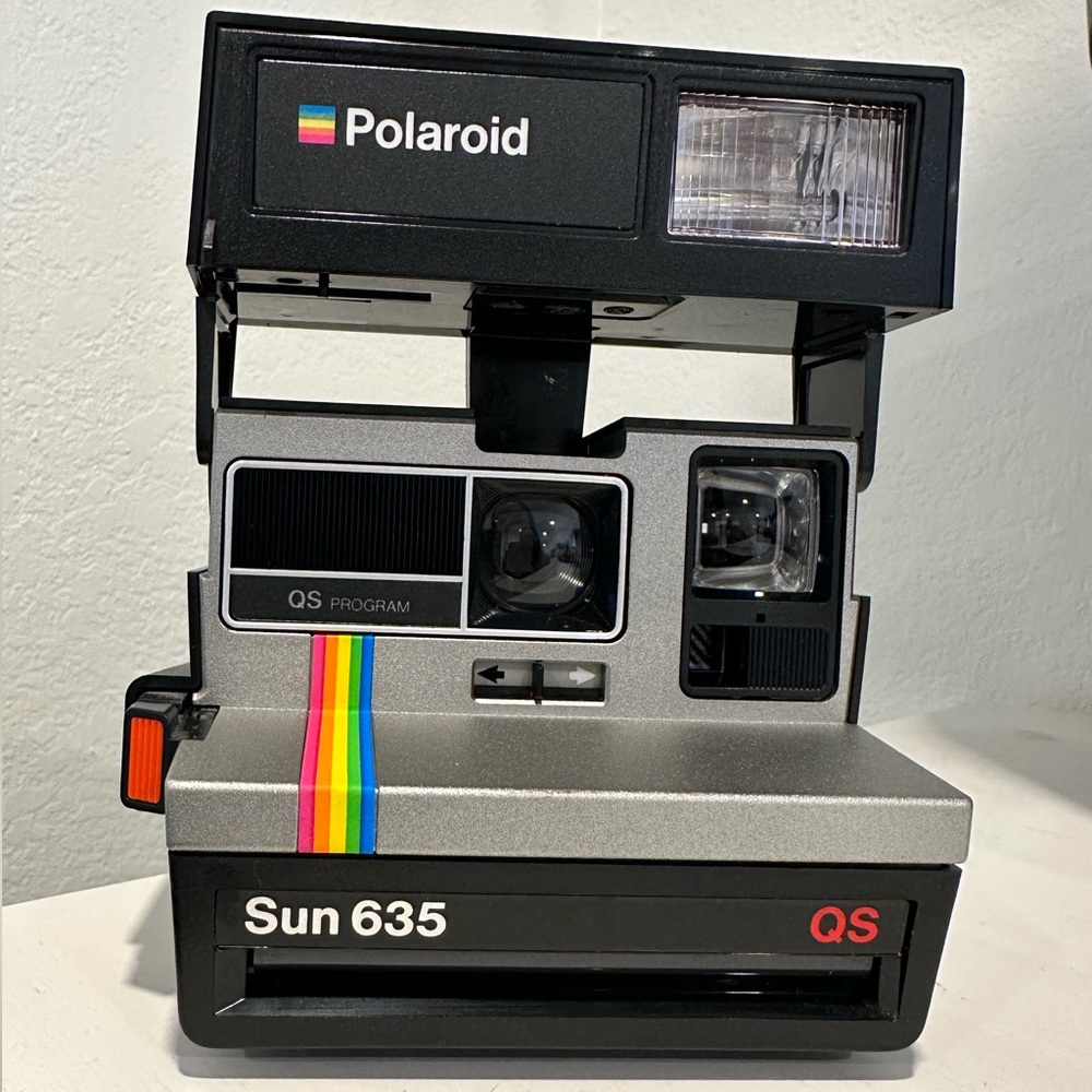 Vintage Polaroid camera
